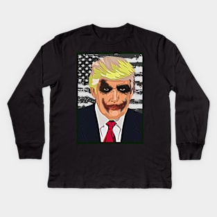 Trump 2024 Kids Long Sleeve T-Shirt